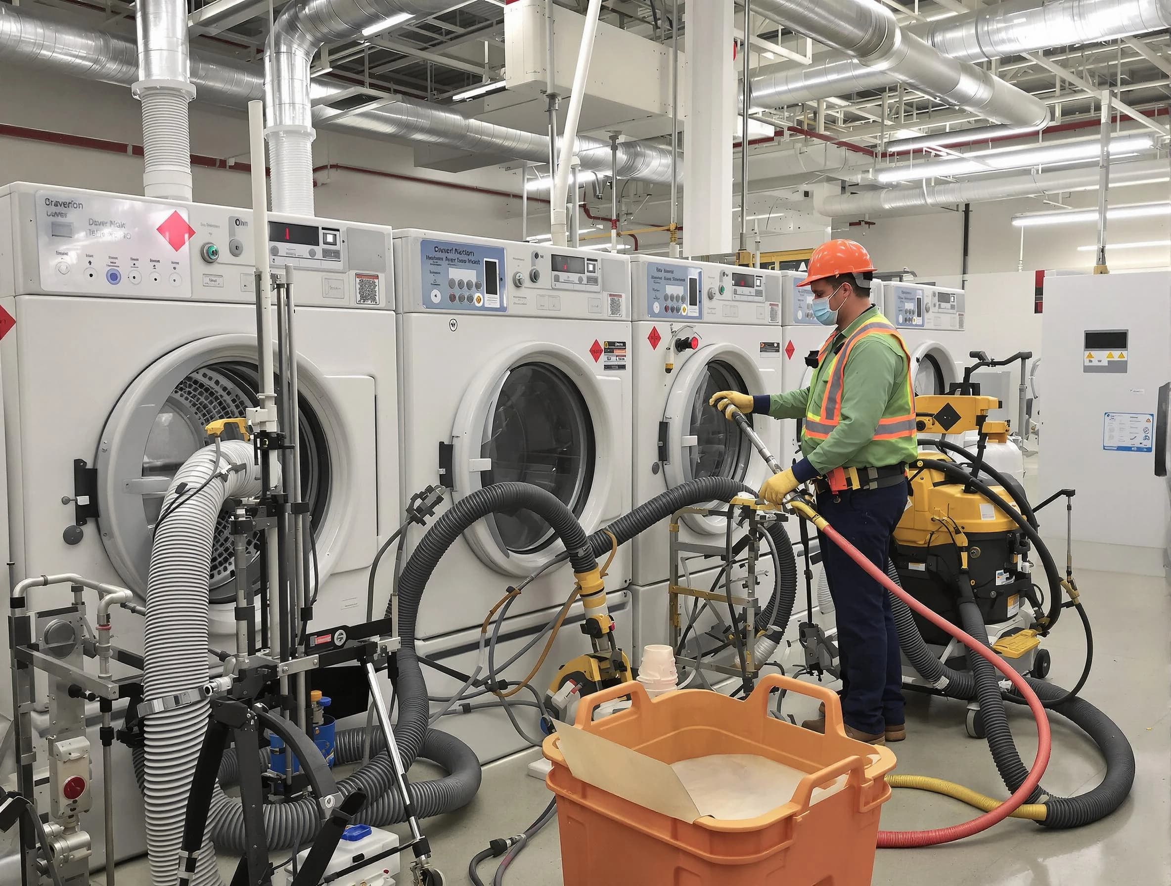 Commercial-grade dryer vent cleaning by Birmingham Dryer Vent Cleaning in Birmingham