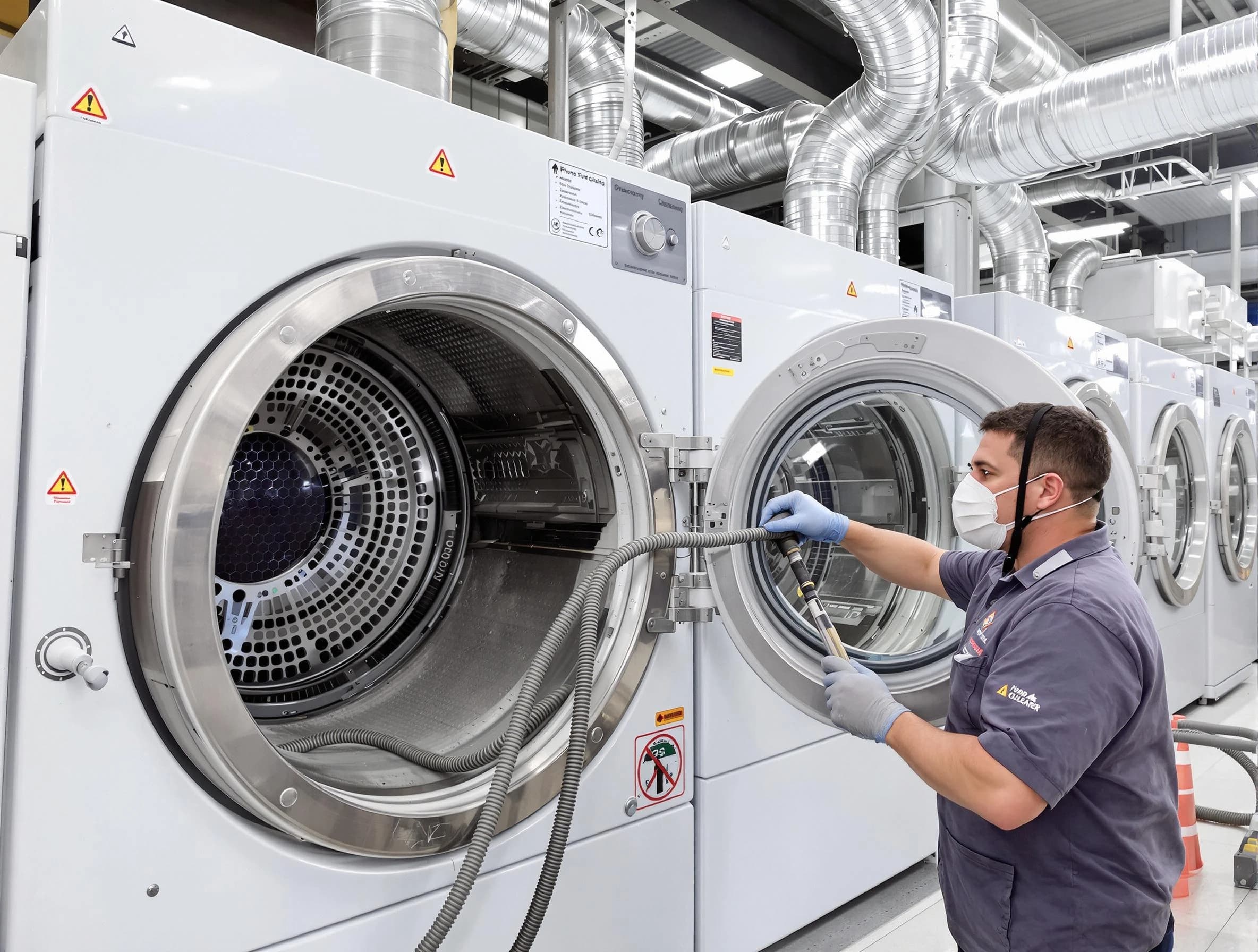 Industrial-grade dryer vent cleaning by Birmingham Dryer Vent Cleaning in Birmingham