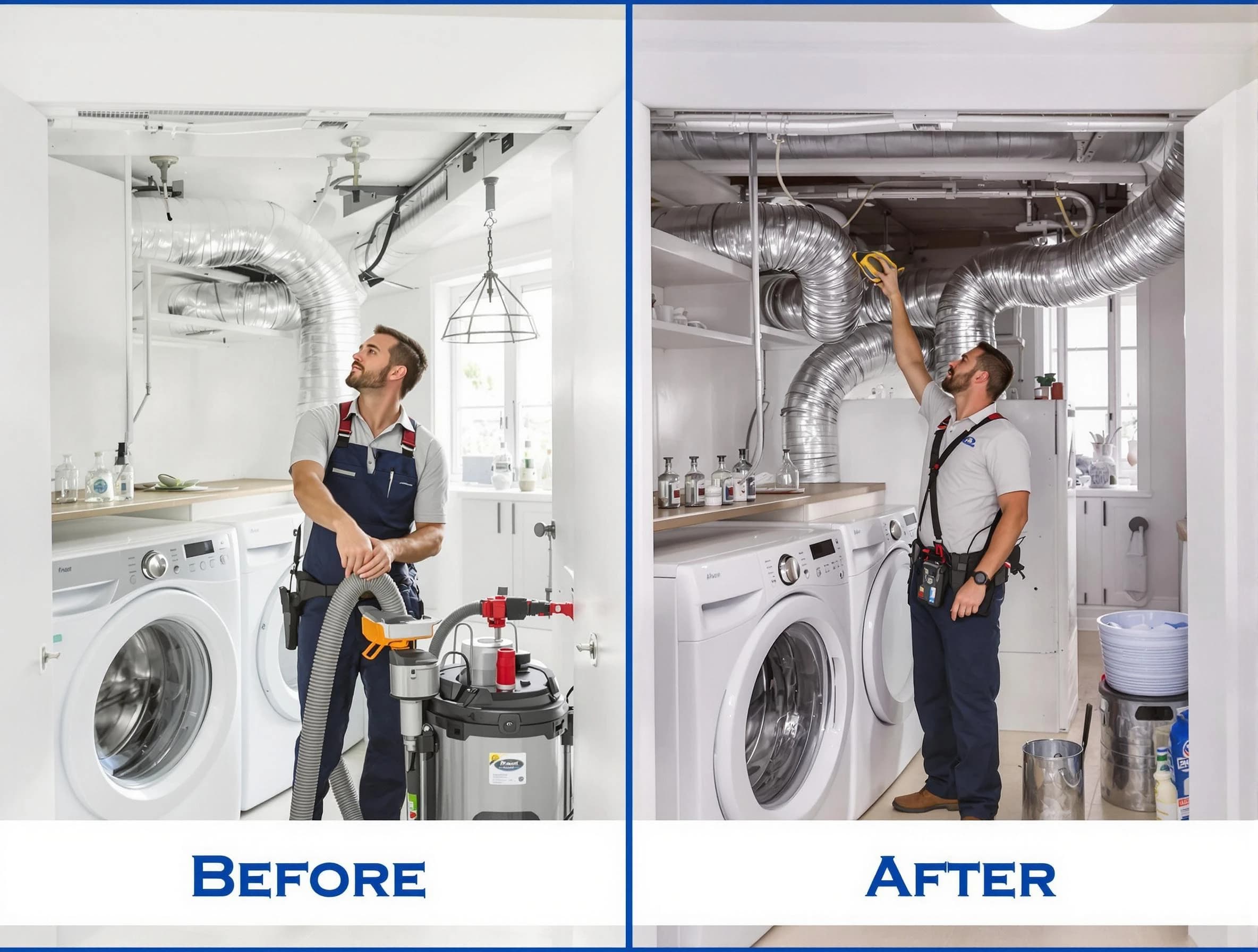 Expert gas dryer vent cleaning by Birmingham Dryer Vent Cleaning in Birmingham