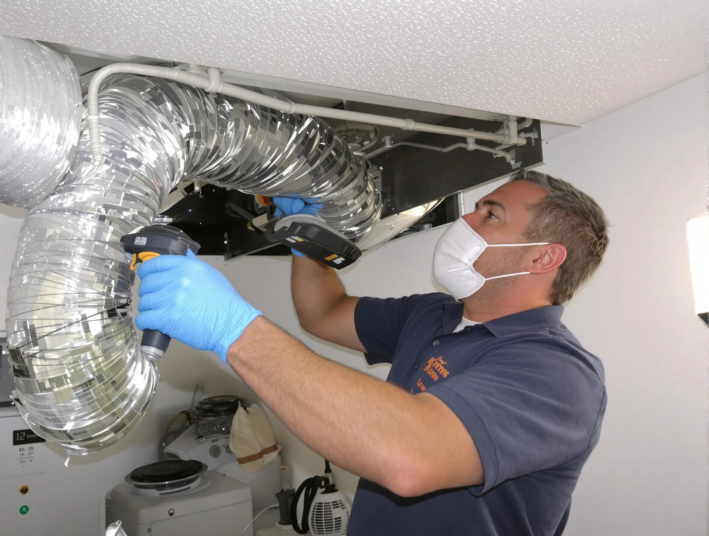 Birmingham Dryer Vent Cleaning professional performing thorough residential dryer vent cleaning in Birmingham