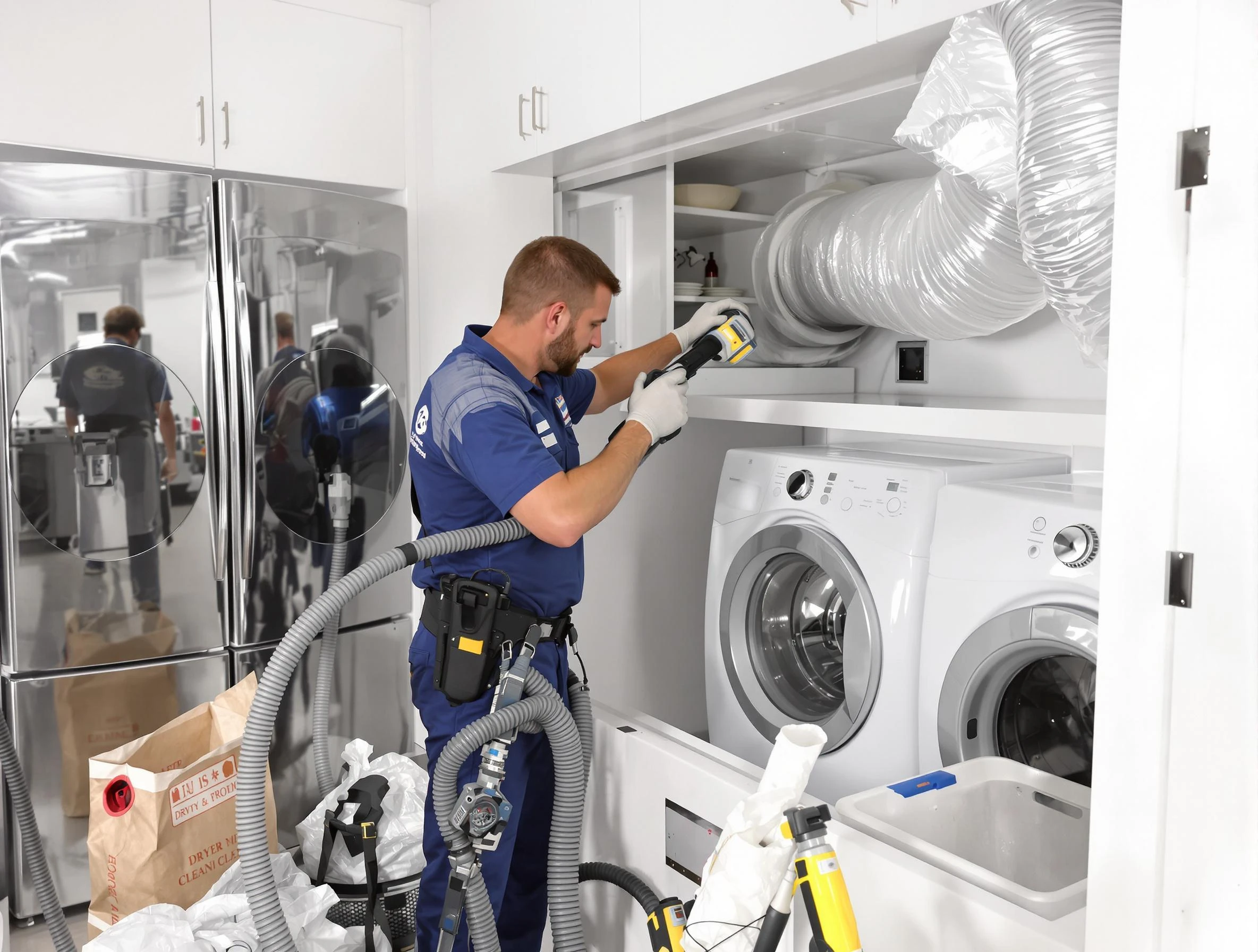 Professional duct cleaning by Birmingham Dryer Vent Cleaning in Birmingham