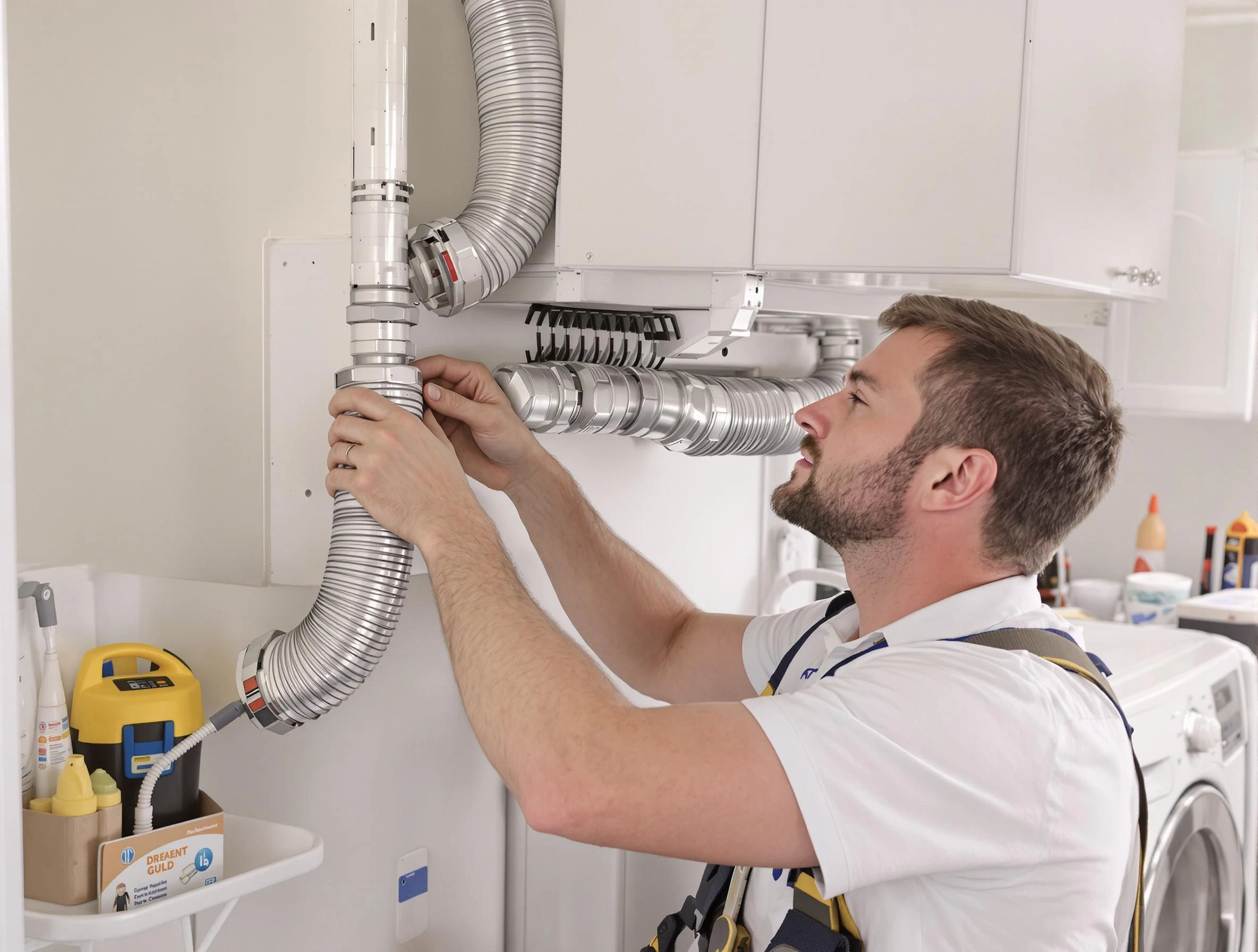 Professional dryer vent repair and installation by Birmingham Dryer Vent Cleaning in Birmingham