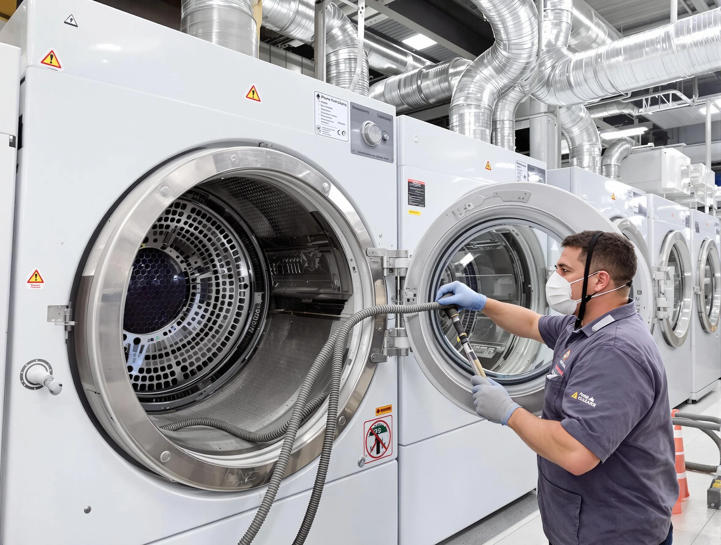 Industrial-grade dryer vent cleaning by Birmingham Dryer Vent Cleaning in Birmingham